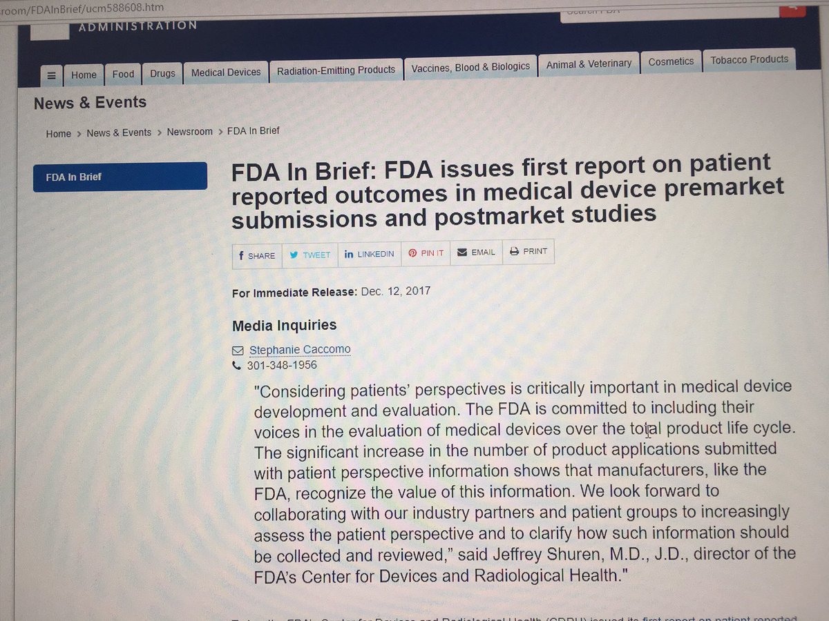 anneklassen's tweet photo. Honoured to see mention of #FACEQ and #BREASTQ in new @US_FDA publication of patient-reported outcomes #plasticsurgery @DrStefanCano @andrea_pusic https://t.co/9u4ZkpY14L