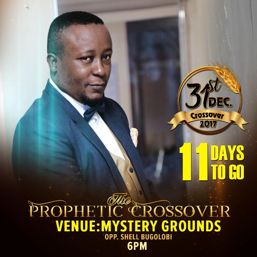 prophetkiganda's tweet photo. It's getting closer to the Prophetic Crossover. The @ugwatchman Joseph Kabuleta and I will see you at the Mystery Grounds on December 31st. Come for a special impartation as we worship the Lord and enter into the new year. #31stCrossover https://t.co/8N8NvvVxbE