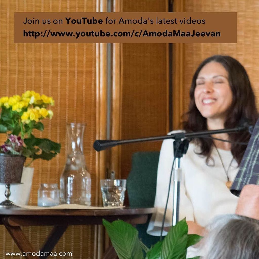 AmodaMaa's tweet photo. Join us on YouTube for Amoda's latest videos.  #youtubechannel #silence #spiritual #spirituality #embodiment #embodiedenlightenment #amodamaa #awareness #awakening #life #love #nonduality #namaste #yogainspiration #yogaeverydamnday #yogapants #yoga #zen https://t.co/O30tfJLPv3 https://t.co/Id0o7oSBhC