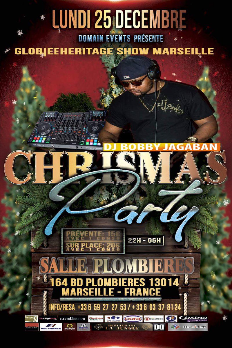 DJ_BobbyJagaban's tweet photo. #DJ_Bobby_Jagaban👑💪💪 the  #Deck_Wizard  #Live_Mix🔥🔥🔥🔥🔈🔈🔈🔈🎶🎶🎶🎤🎤🎤👌25th dec 2017 Christmas day, Christmas Party Present by  #Domain_Events  #Global_Heritage_Show  #Marseille at Salle Plombiers 164 Boulevard Plombiers 13014 Marseille, Don't miss, Start from 12noon. https://t.co/gZwAnwsJvM