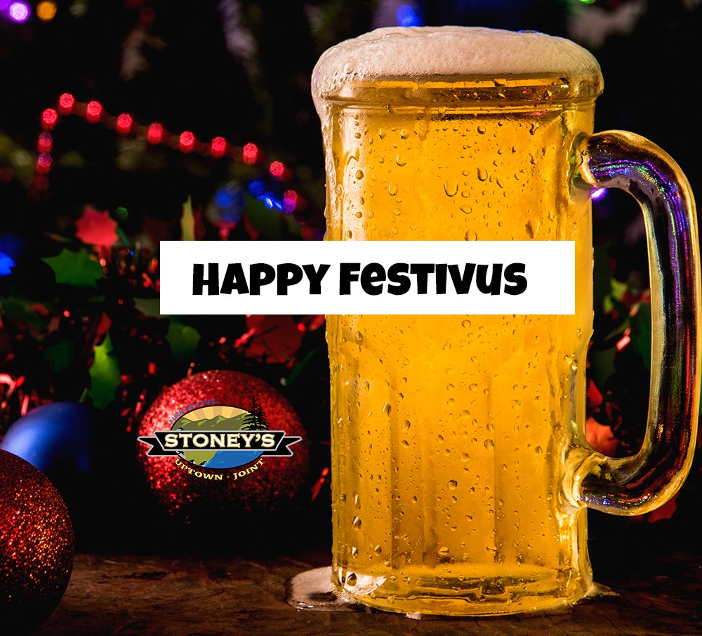 Wishing you PEACE, LOVE and BEER this holiday season we can't wait to have you join us for celebrating as soon as we open #sportsbar #denver #uptown #5280eats #festivus #holidays #comingsoon #sienfeld #goodtimes