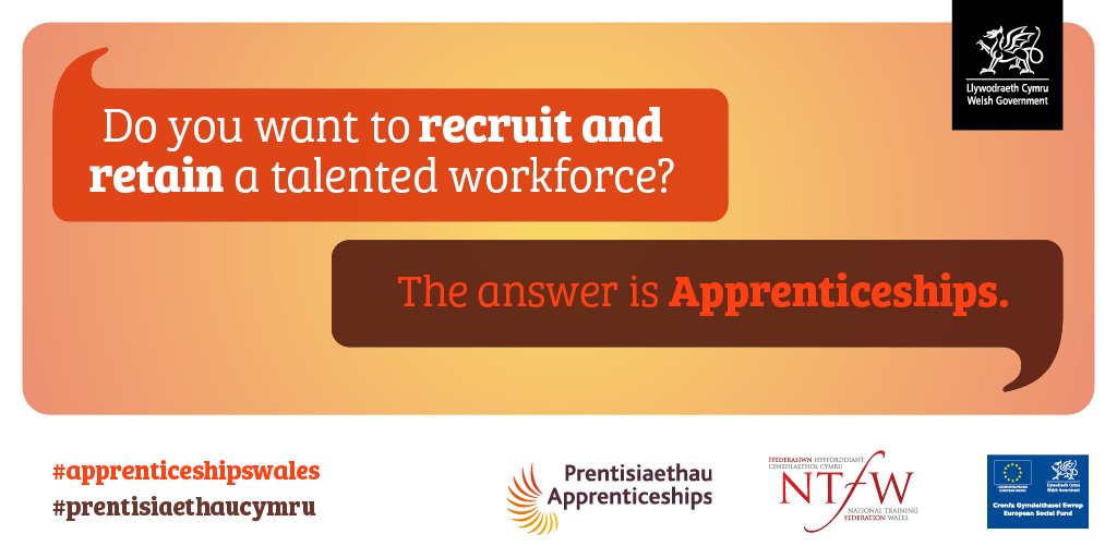 NTFWwbl's tweet photo. Run a business in Wales? See how an apprenticeship can make a difference. https://t.co/G6DSinvShC 

#apprentices #apprenticeships #apprenticewales #apprenticeshipswales #growyourbusiness https://t.co/eRx6n2f2qL