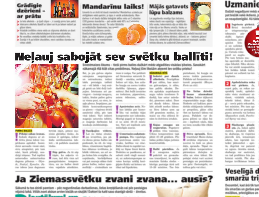 Saniķojies vēders vai pēkšņas iesnas? Neļauj svētkus sabojāt it nekam! IEVAS Padomu avīzē, kā vienmēr, noderīgas idejas. ow.ly/Tuci30hlj3W