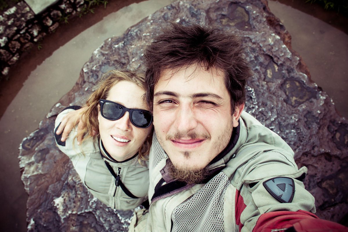 "When you don’t have much to lose, your focus changes and you start to think about what you can get from life instead." That's the spirit! ✌️ Read their fantastic story 👉 bit.ly/2B44CMV  #advrider #mototravel #ridetheworld #intotheworld