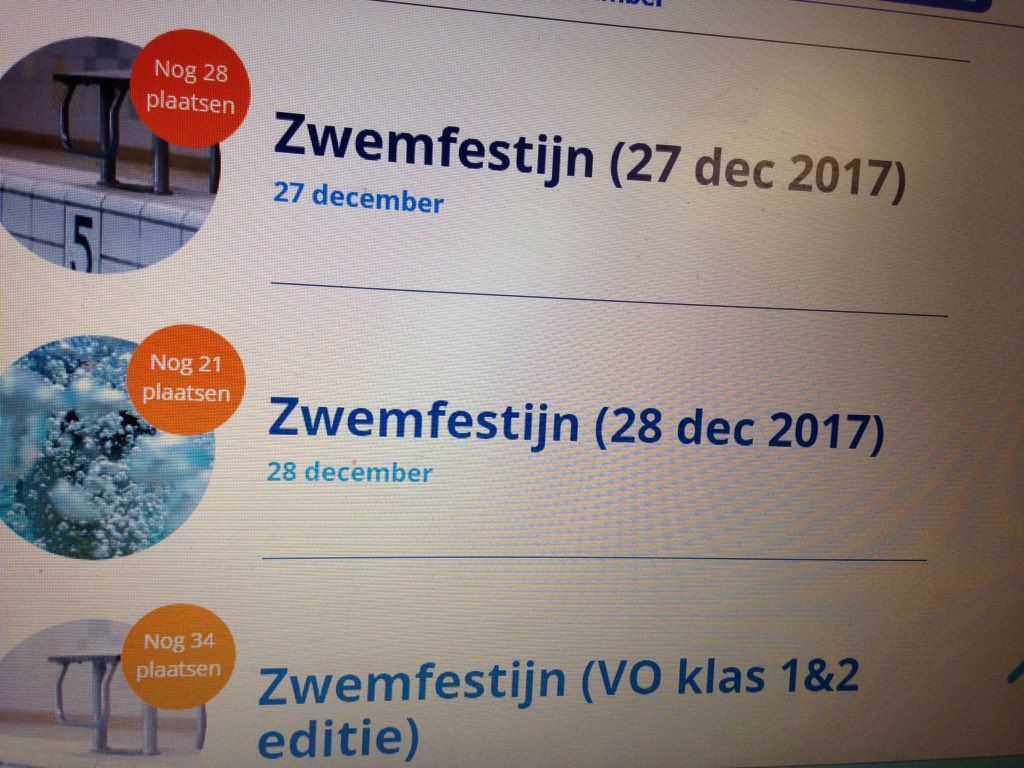Opgeven voor het zwemfestijn <a href="/DeBonteWever/">De Bonte Wever Assen</a> kan nog steeds! Check assenbeweegt.nl