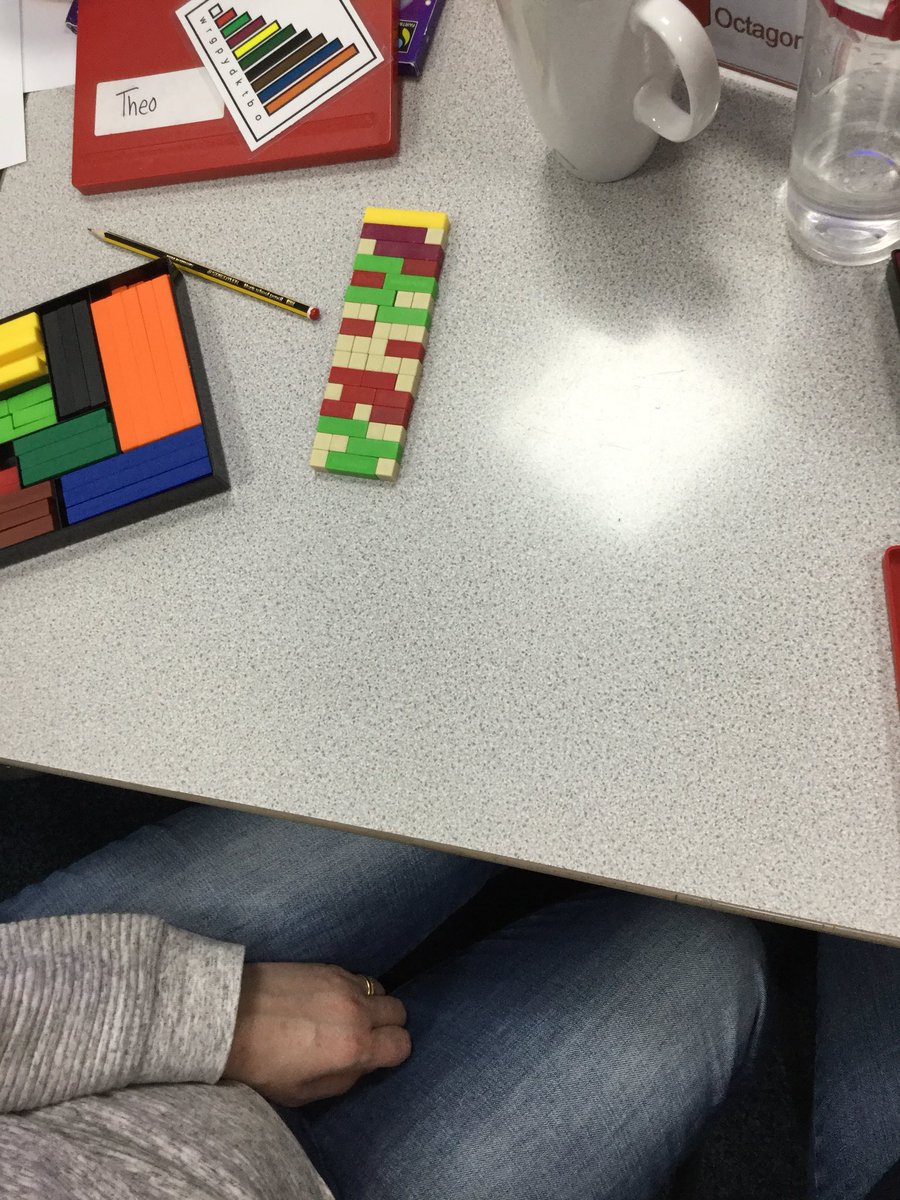 meadowfieldclc's tweet photo. Learning is so much fun! It might be holiday time but all the adults are in school learning with rods! #algebrafirst #maths #reasoningforall #inspiringteaching https://t.co/MfEz3E5Bx7