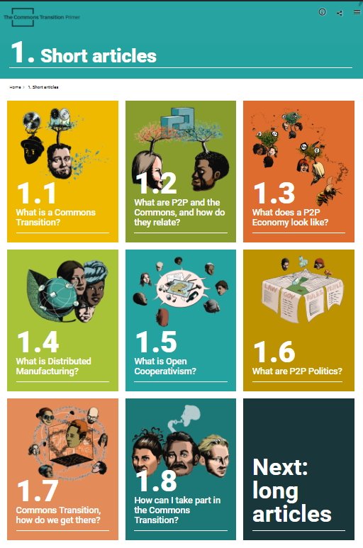 CommonsSG's tweet photo. Q&amp;A articles, infographics, case studies, an interactive glossary, tons of resources and custom illustrations - our new Commons Transition Primer website was made for sharing! https://t.co/kaLkFeqxDj https://t.co/LF5fRfuOOi