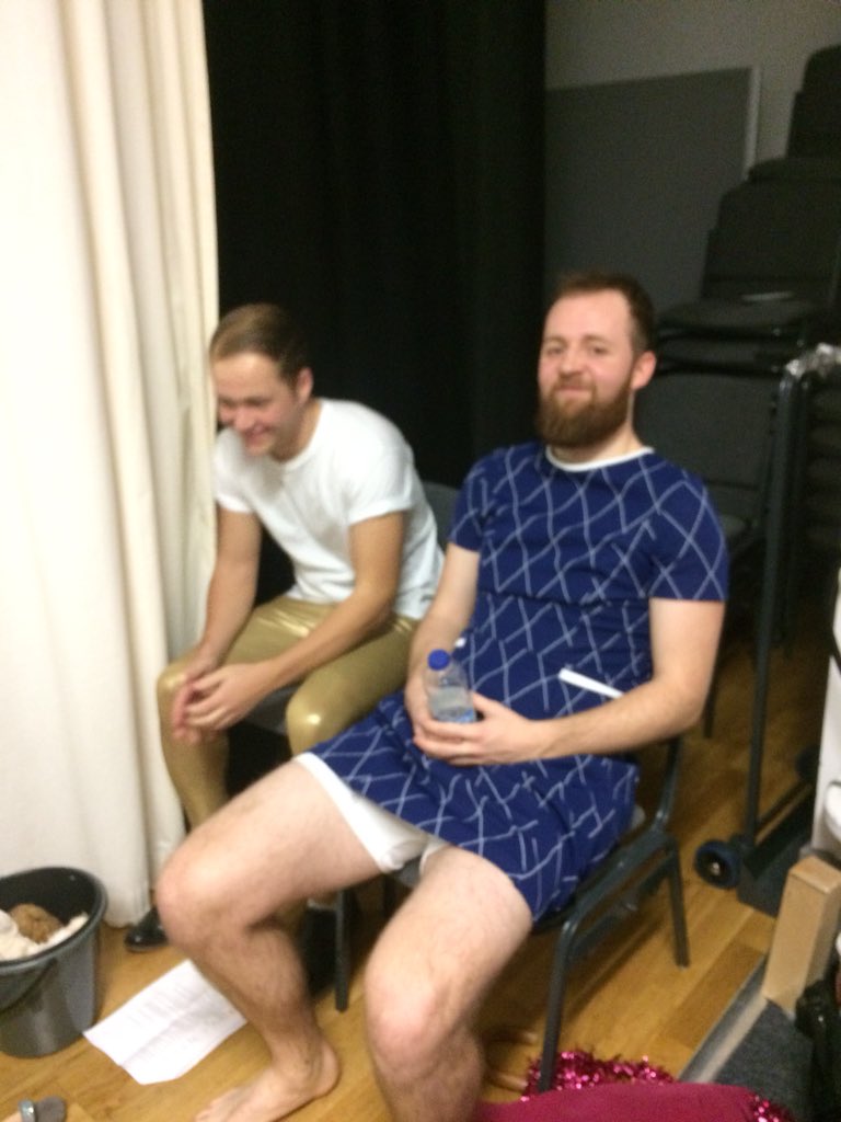 HAArtists's tweet photo. What goes on behind the scenes at the panto (which is definitely not happening this year!) https://t.co/FNAwl6AU6h
