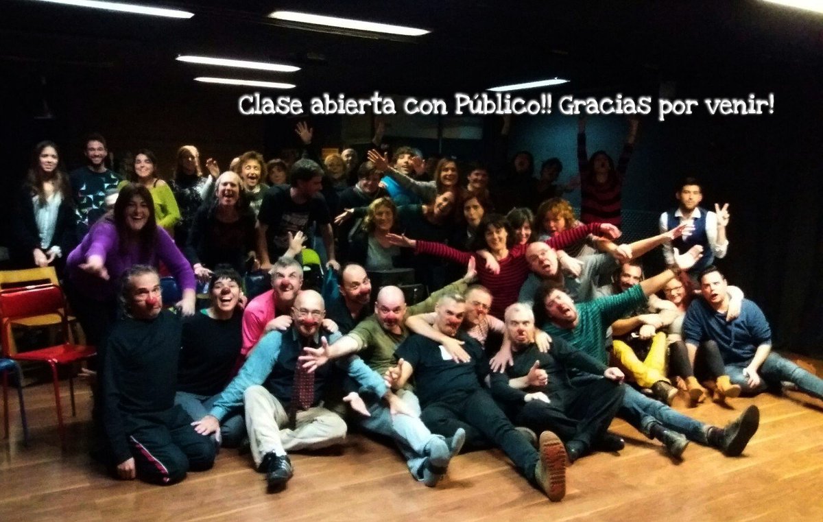 krisklown's tweet photo. Clase abierta de clown con público!! Un regalazo, gracias a tod@s l@s que vinisteis como público y a las participantes por darlo todo, lo pasamos genial!!#kontainer https://t.co/13vCu9HdRW