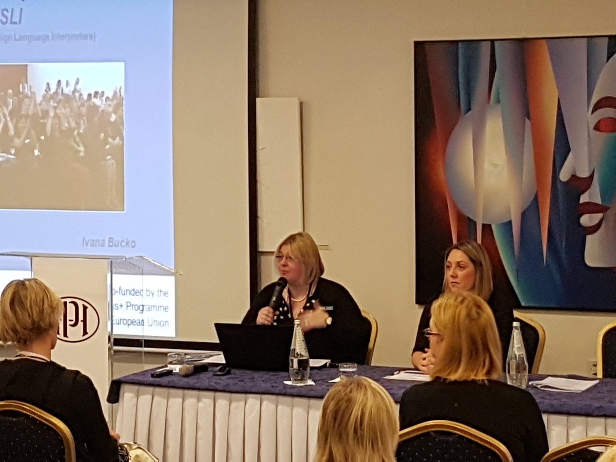 efsli's tweet photo. #efslidubrovnik2018 #SignLanguages # efsli took part in:
First professional-scientific conference of the society for professional communication agents #mediators https://t.co/SPPQp1H7yB