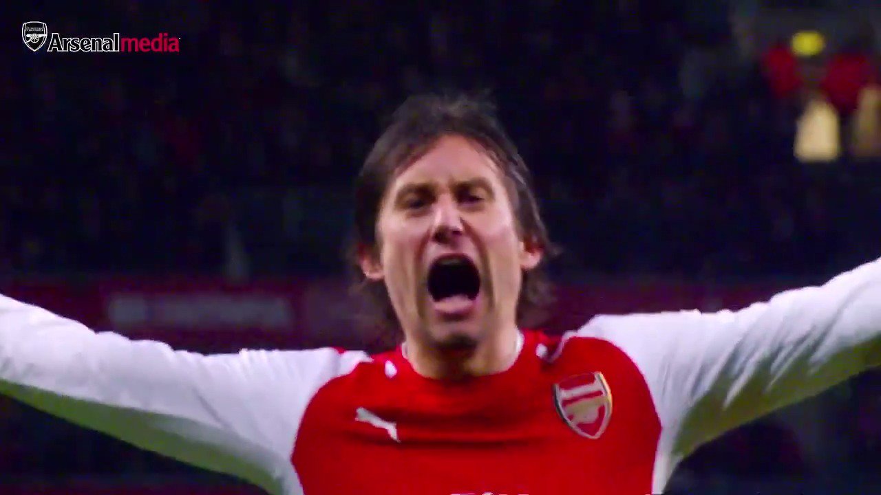   Happy Birthday to the legend that is Tomá Rosický.  246 games  28 goals  22 assists 2 FA Cups

 