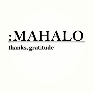 What does 2024 mahalo mean