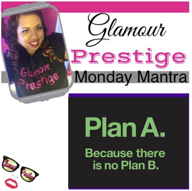 GlamourPrestige's tweet photo. Monday Mantra: My new motto starting today and everyday in 2018 is derived from @Lavarbigballer. One statement he made on the “Breakfast Club” last week was profound. He said if you put 80% in Plan A and 20% in Plan B, then you don’t have 100% focus in Plan A. https://t.co/dJlaFWGfIl