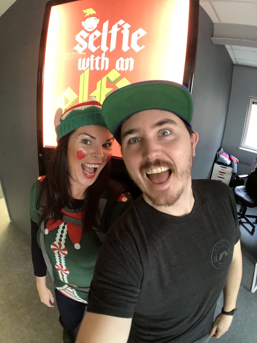 dillonosborne's tweet photo. I met this little elf today who infiltrated our office wanting a selfie.... so I gave her one ππ»... a selfie! π€ @Image_Zoo thanks for the sweets #christmasvibes #selfiewithanelf #belfast https://t.co/Nqt2goVcSd