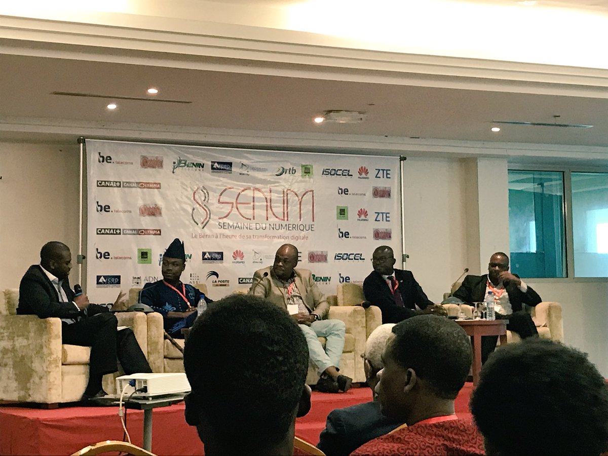 La transformation #digitale est 1 enjeu primordial pr l’#UEMOA pr soutenir l’objectif d’intégration financière (35%) notamment par le #mobilemoney : il faut diversifier les acteurs &amp; fr éclore les #fintechs #SENUM2017 #Afriquenumerique #disruption #makethefuture <a href="/Benin_Numerique/">Benin Numerique</a>
