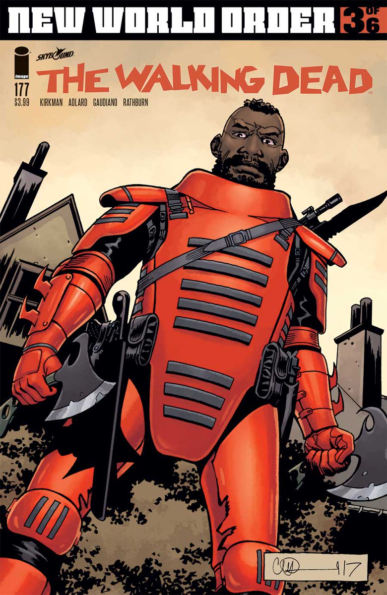 Shyvahna's tweet photo. Théorie : Tyreese n'est pas mort Lol Lol Lol #Issue177 https://t.co/k2rpQIBM2s
