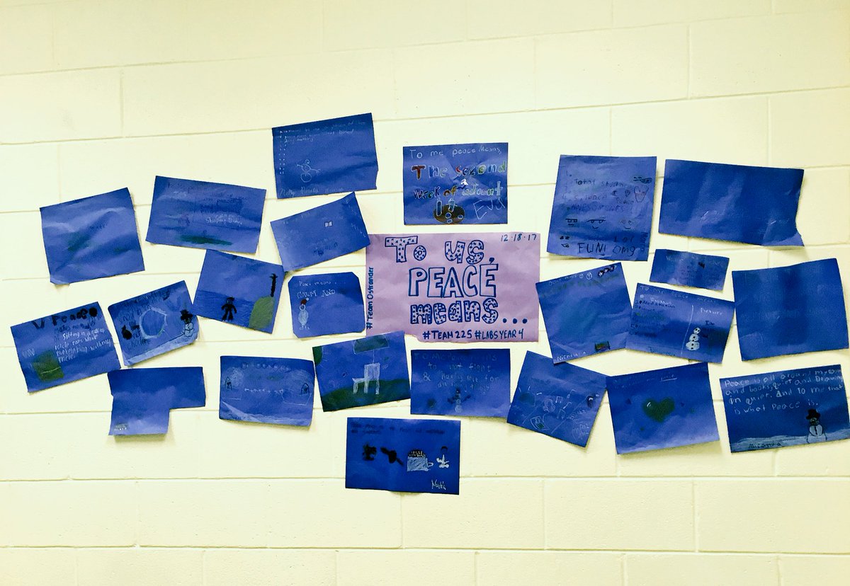 We joined the staircase movement! Ss were so excited knowing their work was going next to @mswhitakerbcps class! #labsyear4 #Team225 #hallwaypositivity <a href="/Team_MCES/">Mays Chapel ES</a>