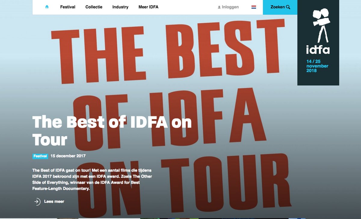 IDFA: Om een impuls te geven aan de financiering van activiteiten door fondsen en sponsoren, zijn wij per direct op zoek naar een partnerships manager bit.ly/2kPzzxt #documentaire  <a href="/IDFAindustry/">IDFA Industry</a>  #IDFA #vacatures #atanavacature