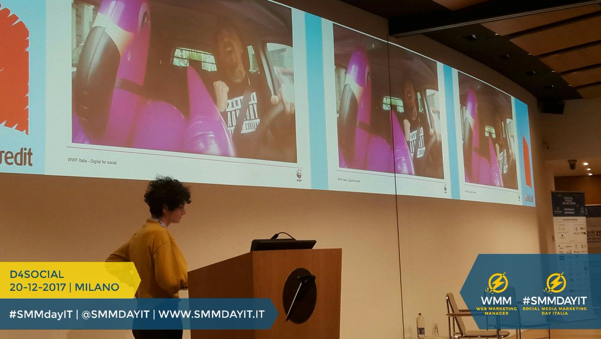 smmdayit's tweet photo. #SMMdayIT #D4Social | La responsabile comunicazione digitale @quaglierigiova del @WWF ci descrive l'esperienza virale del progetto #SaveFlamingo in collaborazione con il cantante @Jax | @smmdayit @D4Social https://t.co/htrC3euYnP