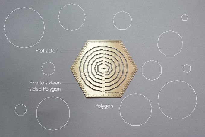 adesignw's tweet photo. Sketch #tool alert!βοΈποΈπ
Made up in #matteblack & #brass finish with contrasting markings, #hexagonal #RULER is the #new #sketchtool for #design #professionals . Each ruler has different #shapes #lines.
#yuandesignstudio #Hongkong #sketching #stationery #aboutdesignworld https://t.co/kVkQC05ABf