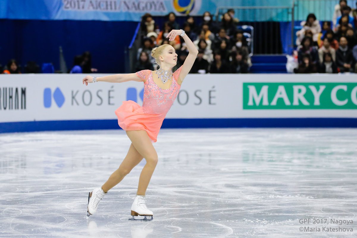 mariapixx's tweet photo. Maria Sotskova (RUS) Short Program at Grand Prix Final 2017
silver medal 🥈 #GPFigure #GPFinal2017
more photos -> https://t.co/qM4J98Fhle https://t.co/qQguNJbqSg