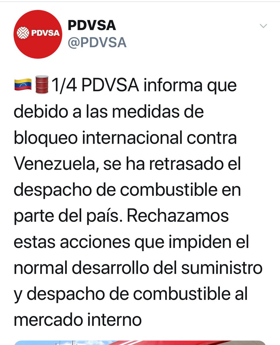 zuricht94's tweet photo. Esto calificará para el mejor chiste del año,
@PDVSA en que parte del #Venezuela  estarán bloqueando los gringos las carreteras 🤔🤔 DE VERDAD QUE ESTO ES UN CHISTE😂 
#20Dic
@elpapiramon77 @alamoluna89 @l yn_mey95 @Gatubela_C @osmary0280 https://t.co/4KhLRo97E4