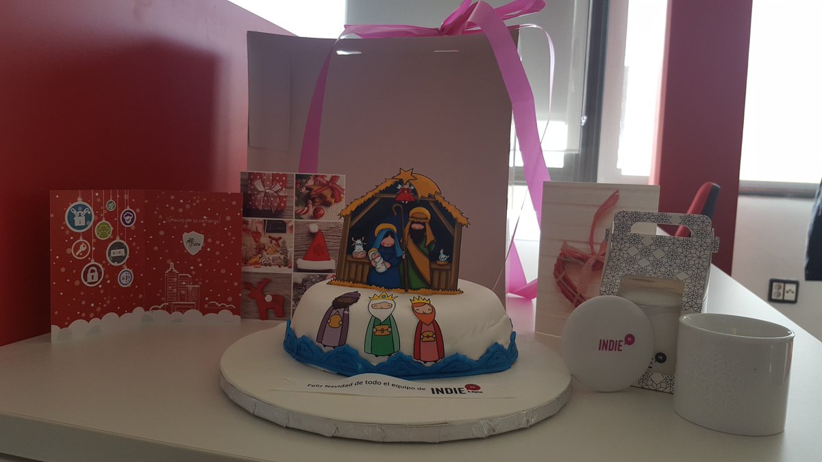 All4Sec's tweet photo. Todo el equipo de #All4Sec quiere dar las gracias a nuestra Agencia de Comunicación @indie_pr por felicitarnos las fiestas de esta manera tan dulce. Da gusto trabajar con vosotros!!! https://t.co/aSOPOTndit