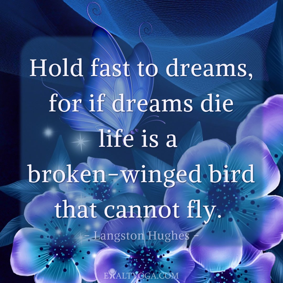 ExaltYoga's tweet photo. We get caught up in the daily grind and before we know it our dreams were left somewhere behind. Hold tight, dear ones, don't let them slip away! https://t.co/u0A8B6DPtY