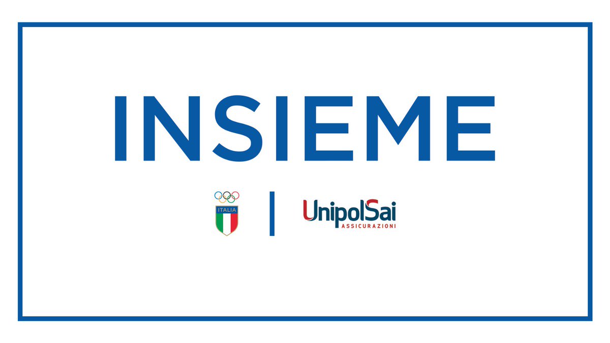 Coninews's tweet photo. Insieme, come una grande squadra, per raggiungere nuovi traguardi sportivi!

Rinnovata la partnership con UnipolSai che da anni affianca e accompagna il CONI e il mondo dello sport!
@UnipolSai_CRP #TeamYoungItalyUnipolSai https://t.co/EIi1Si5ctE