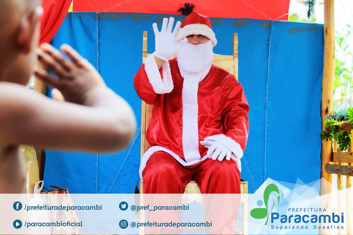 Pref_Paracambi's tweet photo. Nossa cidade está recebendo uma visita bem especial! O Papai Noel estará na Praça Cara Nova até o dia 24, das 10h às 13h e das 15h às 19h para a alegria da criançada. Se estiver pelo Centro, aproveite para tirar uma foto com o bom velhinho. https://t.co/082YFdGash