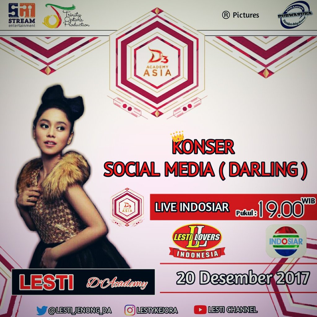 Semangat jgn kasih kendor buat ht nya
#LESTISocmedDAA3