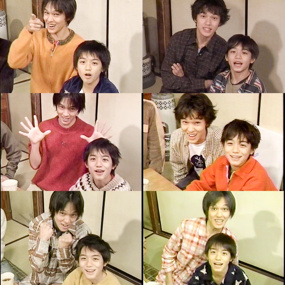 JACA5695's tweet photo. Ｊ家でみる２人の成長過程
丸山さんが急に大人っぽくなって
イケがすぎる…。 https://t.co/d3kfVoMzoa