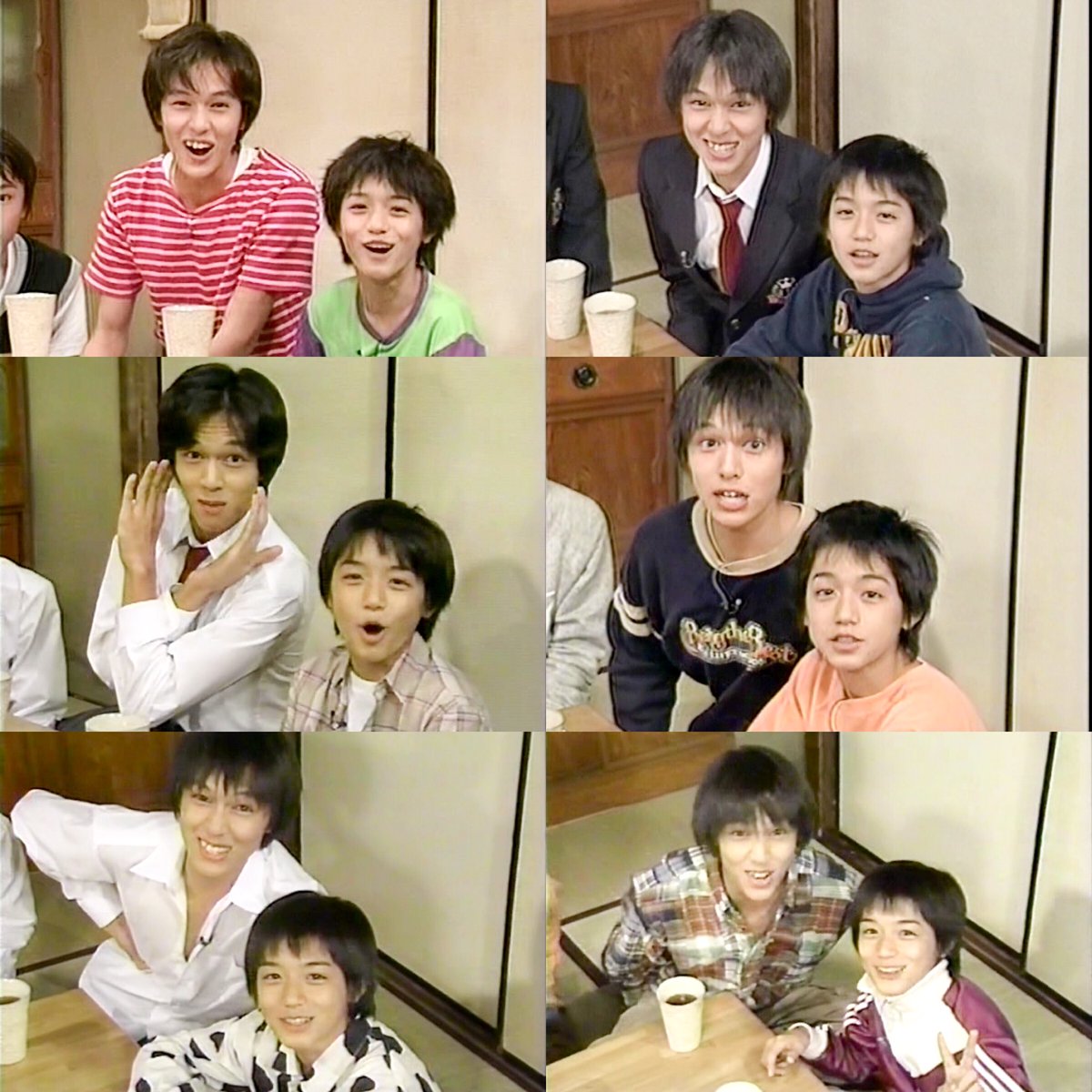 JACA5695's tweet photo. Ｊ家でみる２人の成長過程
丸山さんが急に大人っぽくなって
イケがすぎる…。 https://t.co/d3kfVoMzoa