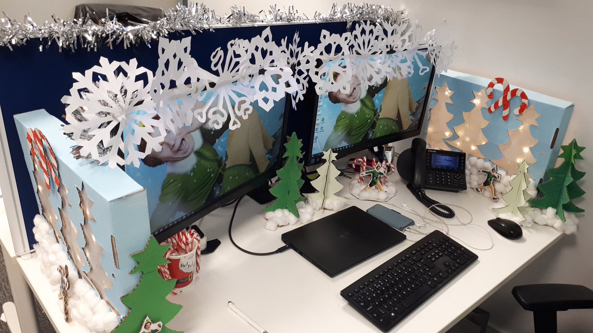 ActionPointTech's tweet photo. Some of the featured entries from our Deck-your-Desk competition.

Winners will be announced later this afternoon. 

Stay Tuned! https://t.co/bykEru4OVA