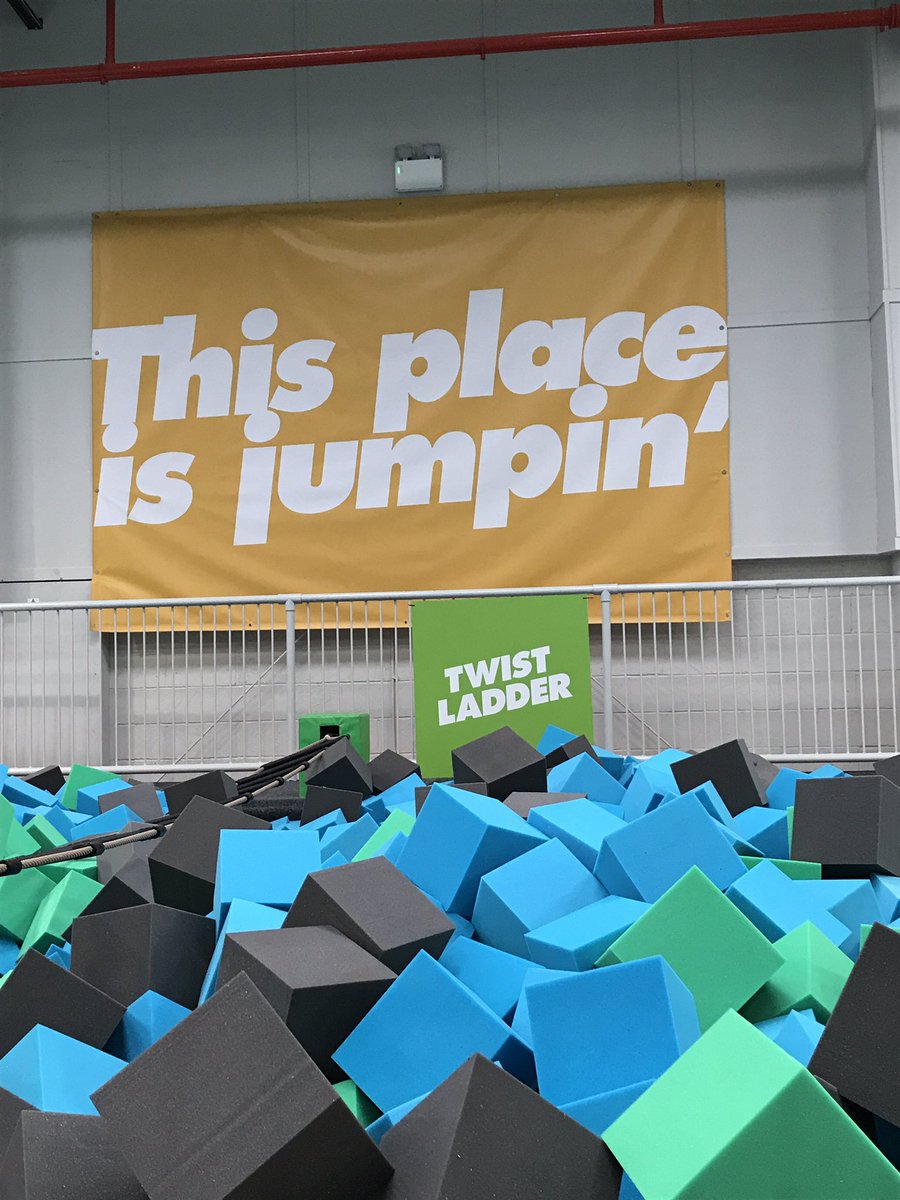 JumpinElstree's tweet photo. Foam pit is filled. Who's ready to dive in? Just four hours until #ThisPlaceIsJumpin' #Elstree #Borehamwood #radlett #Shenley #Barnet #edgware https://t.co/5TiKKG5n0d