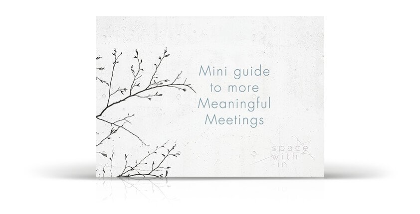 space_with_in's tweet image. Are you spending too much time at work in dull, lifeless meetings? 

Get our free ebook and learn how to turn them into something meaningful, that you and others will look forward to.

spacewith-in.com/meaningful-mee…

#freeebook #leadership #Mindfulness
