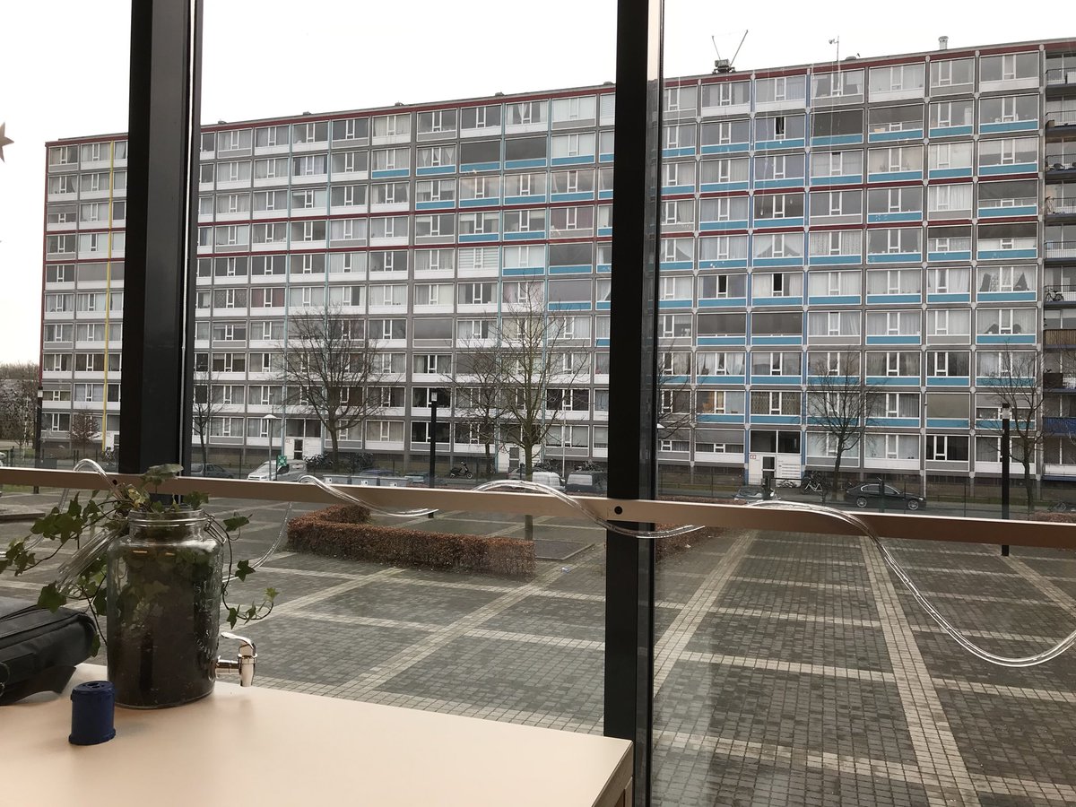 TSC_NL's tweet photo. 🏢🎉We zijn verhuisd binnen #dedreef, nu een mooi uitzicht op plein en flat! Kom een keer flexwerken of een bakkie doen. We zijn er vaak op wo en vr tussen 10-17. Op meer vaste basis hier komen werken? Mail dan even 📧 dedreef@thesocialcollective.nl #flexwerken #overvecht https://t.co/2xLMWZL9j0