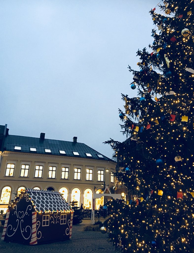 MeriLillrank's tweet photo. Getting the Christmas mood on @Lund stortorget #holiday #vinterlund #visitlund https://t.co/Z4oJrX6I2M