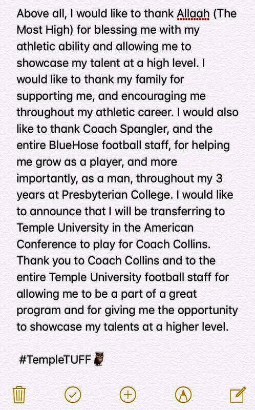 RockYasin26's tweet photo. Next chapter..... #TempleTUFF๐ฆ #BlessedAndThankful #AllPraiseBeToTheMostHigh https://t.co/Af7bXJ8Bsw
