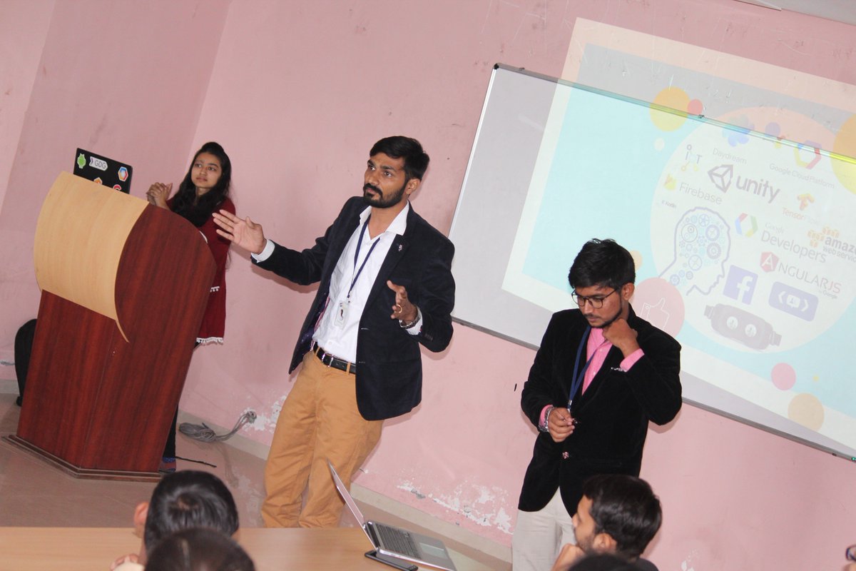 ITmench_inc's tweet photo. A one day #Technical_talk and Placement Drive, TechTalk on #AWS, #iOT, #Developers_API, #VR and other technologies, By Team of ITmench Internationals. Thank You so much C.U.SHAH University for the great support and giving us great talented Students. https://t.co/dzC6IqbTKk