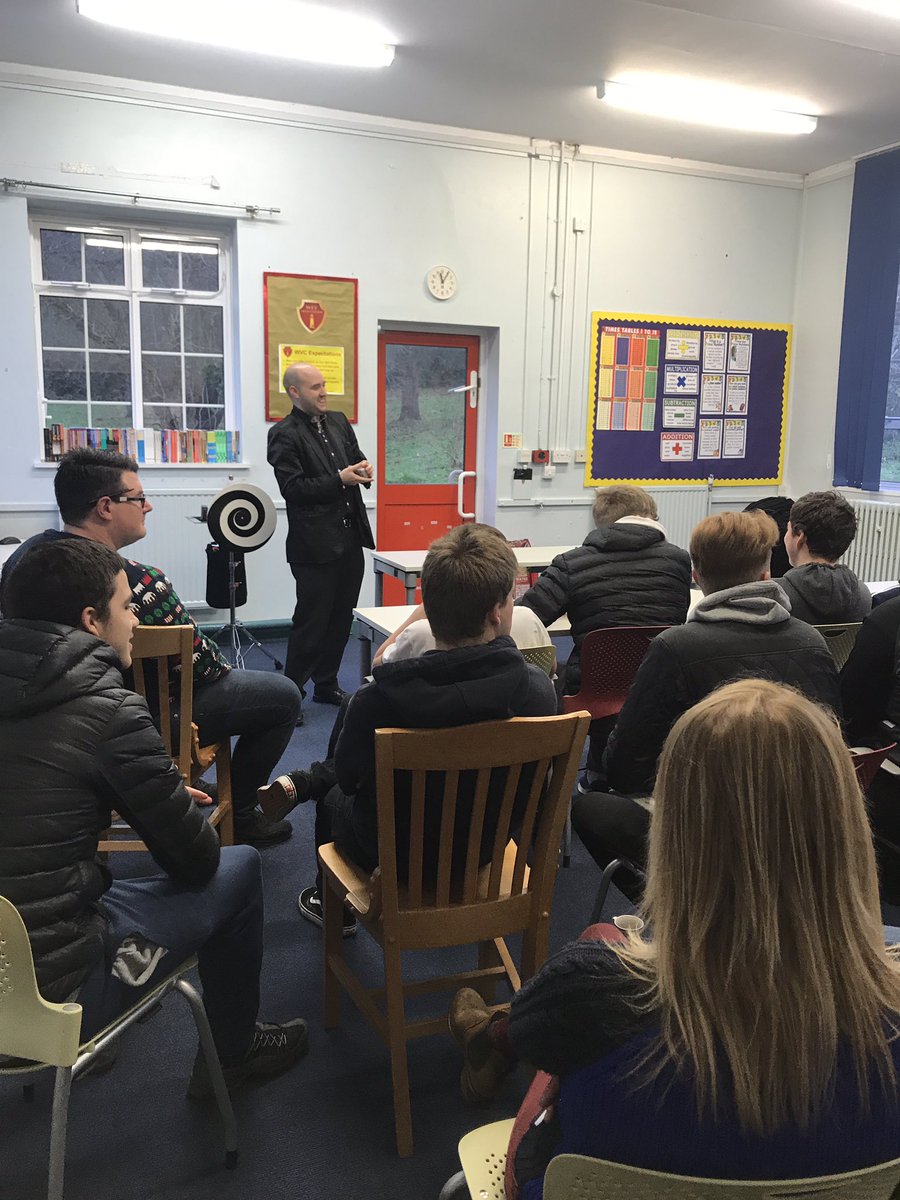 J__Lipscombe's tweet image. Wow, our minds are blown @WVCSecondary by @TVMagician Thank you so much #magic #howdidhedothat