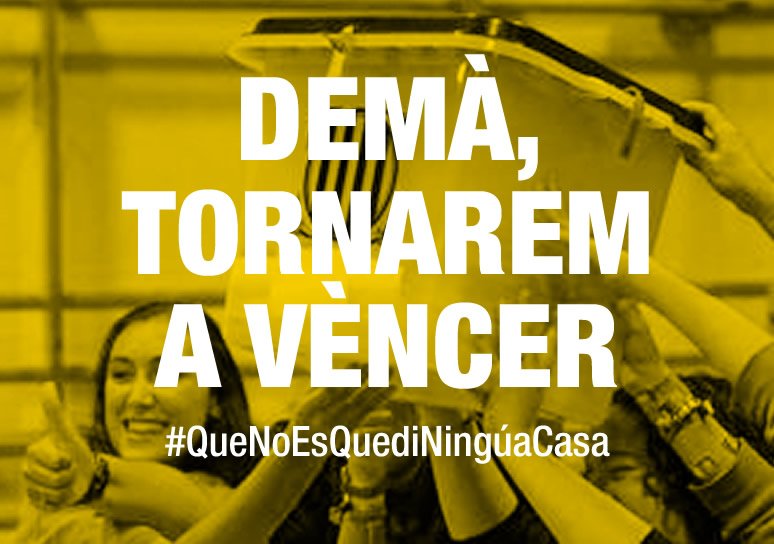 vullbuta's tweet photo. Demà ajudeu a anar a votar a qui ho necessiti.
#QueNoEsQuediNingúaCasa #UsNecessitemaTots https://t.co/nPGlqAOT87