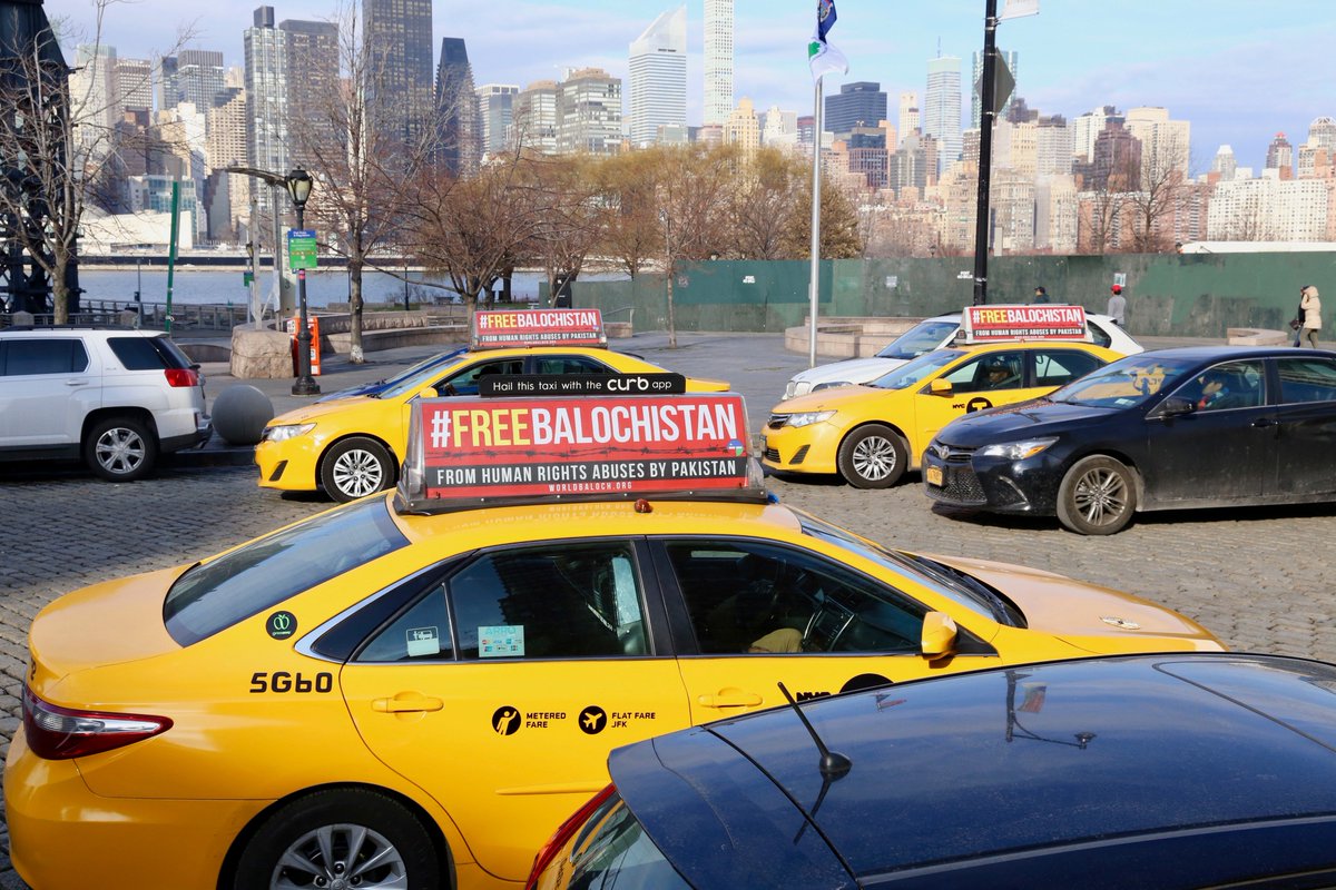 Image result for america in new york balochistan supporters