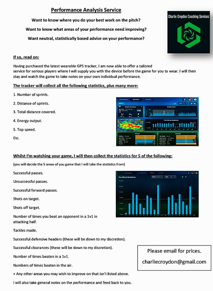 charlie_croydon's tweet photo. MATCH DAY PERFORMANCE ANALYSIS 👇👇👇
Pls Re-Tweet Thanks
#football #EVESWA #Christmas
#BOULIV #CR17 #THEDEBATE #soccer #soccertraining #footballindex #BOULIV #fifa
@Smedley033 @PlanItCoach @NScaffolding @thebestofepsom @Lukeyells https://t.co/NxiRrbnVo3