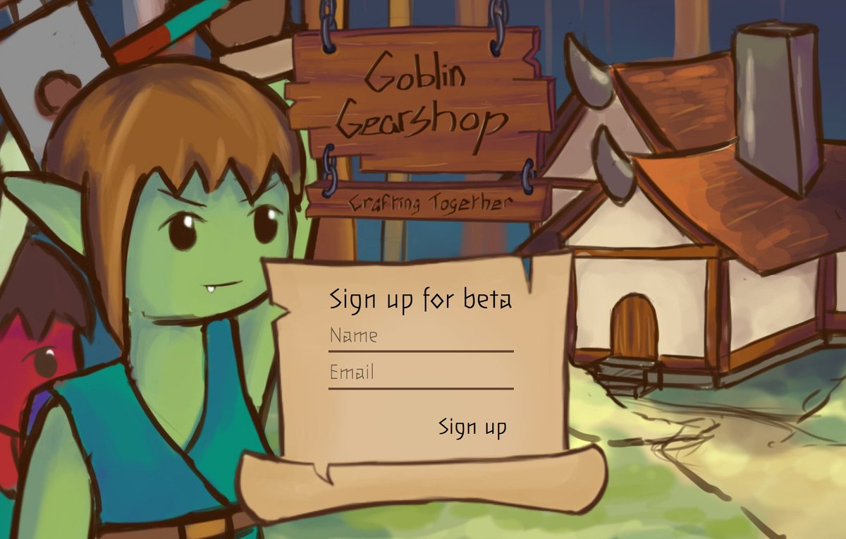minus2games's tweet photo. Thanks you all so much for signing up for the Goblin Gearshop Beta! We had an huge explosion of sign ups! 😁 Read more here:
https://t.co/oawjnLUCIc

If you haven't signed up already, you can sign up here:
https://t.co/BaABnntoWX https://t.co/pp14LRyuhB