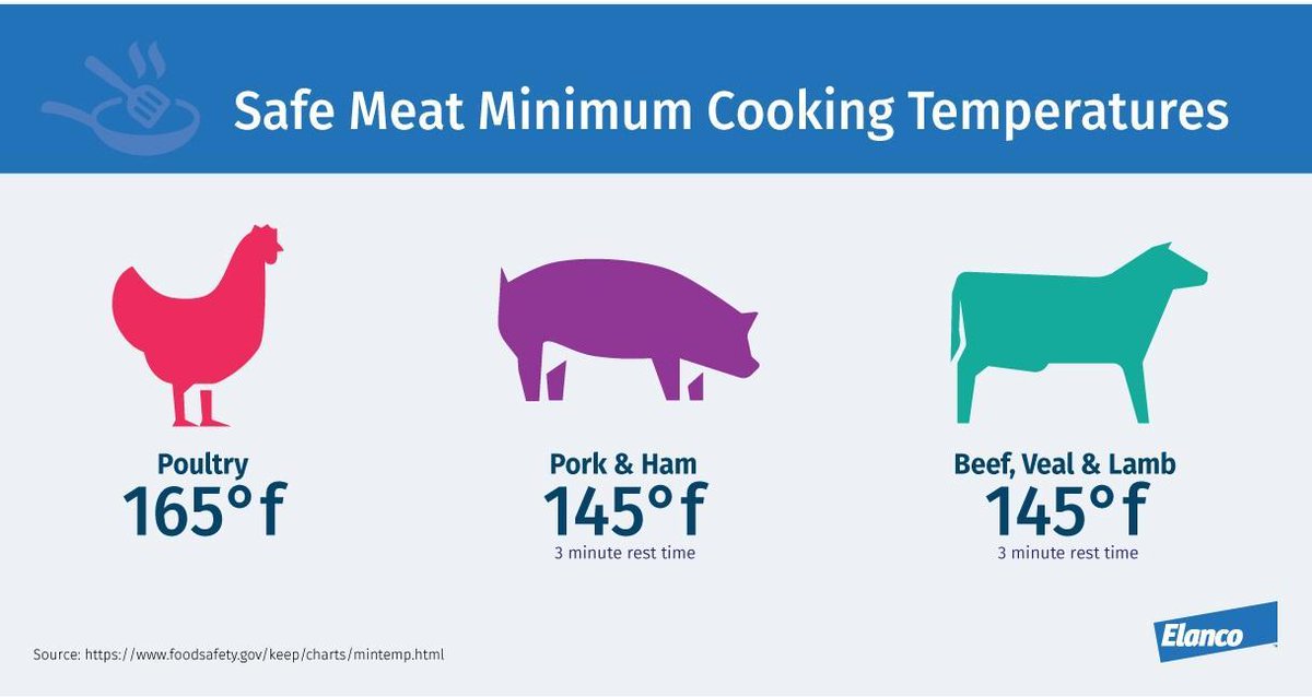 Food Safety Thermometer Chart