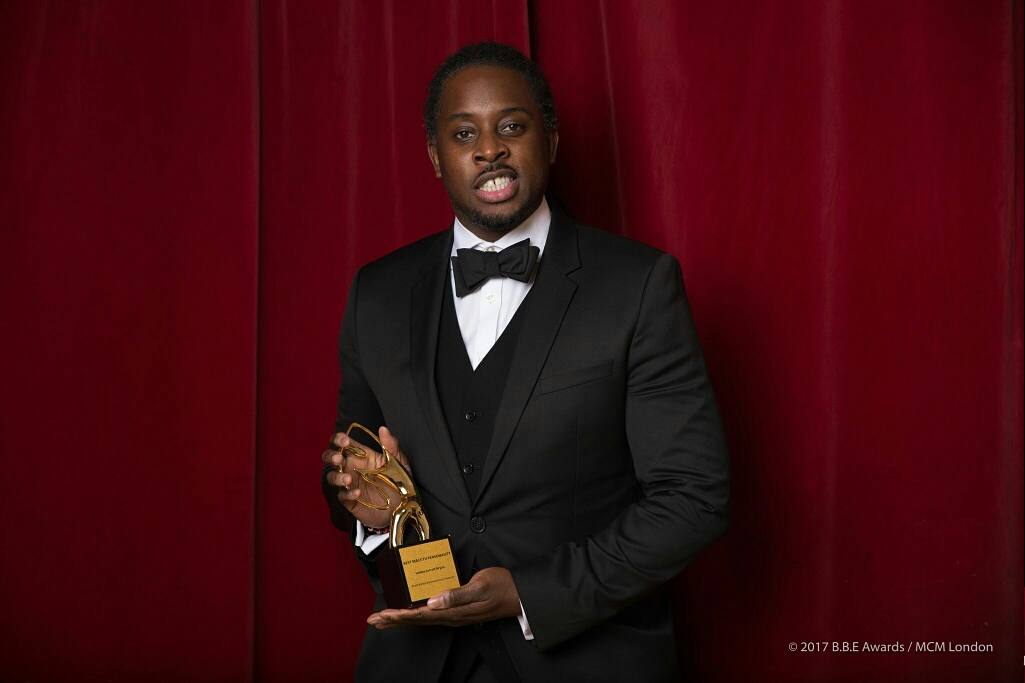 BlackBritishEnt's tweet photo. Congratulations @_JordanJBryan  for winning BBE Best Male TV Personality Award.

Photo Credit: @mcmedialondon 

#BBEAWARDS https://t.co/sovQEVdAVO