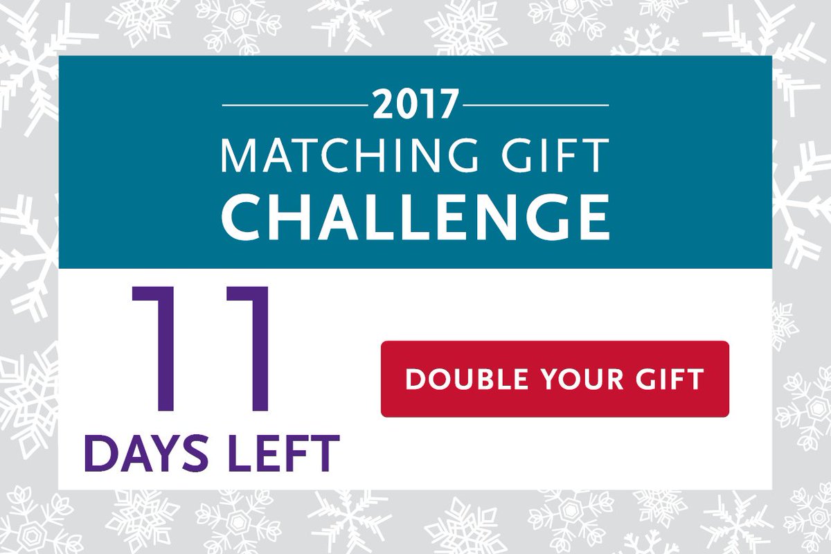 11 days left of our Matching Gift Challenge! Please consider a gift and make a real difference in someone’s life. Make your tax-deductible gift to The Actors Fund right now—help put us over the top before the deadline! ow.ly/fACV30hkJFe #IHeartTheArts