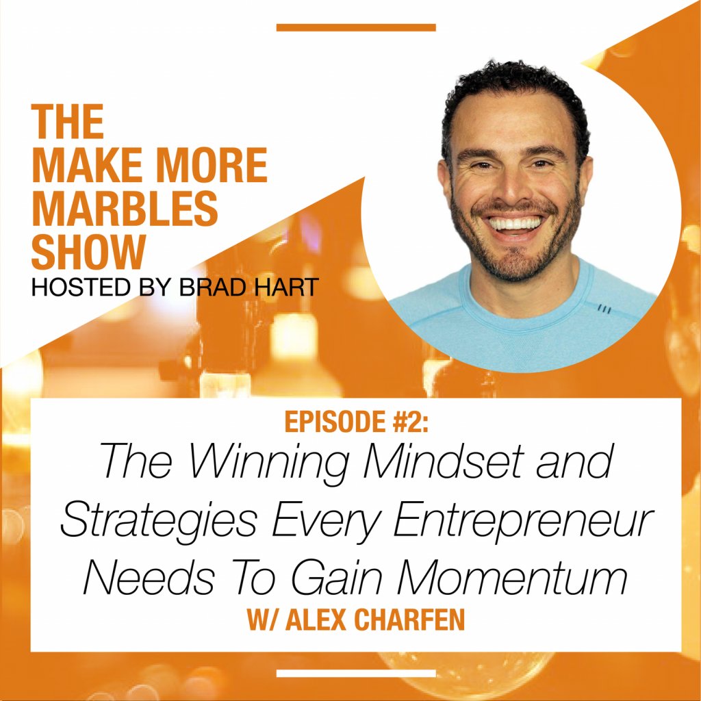 craftblue's tweet photo. The Winning Mindset and Strategies Every Entrepreneur Needs to Gain Momentum with @AlexCharfen - Make More Marbles https://t.co/elW11k84zU https://t.co/GnHHZVNysn