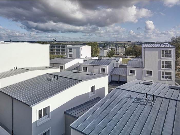 Construction de 35 logements à Homécourt, Atelier Martel architecte, #egis a mission d’ingénierie générale.